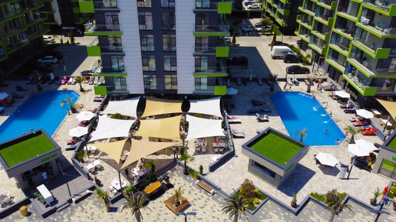 Cristalex Aparthotel & Spa Mamaia Nord Năvodari Exteriör bild